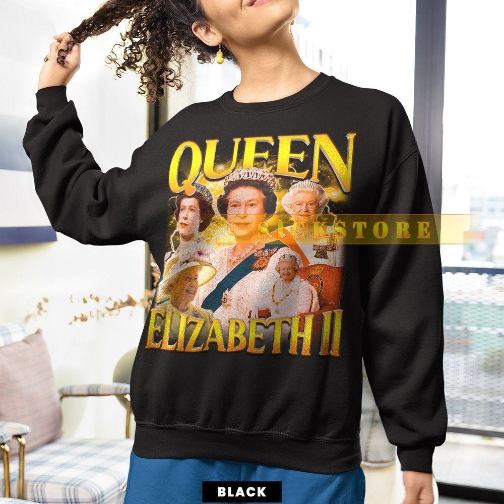 Queen Elizabeth Vintage 5 Vuitino Apparel
